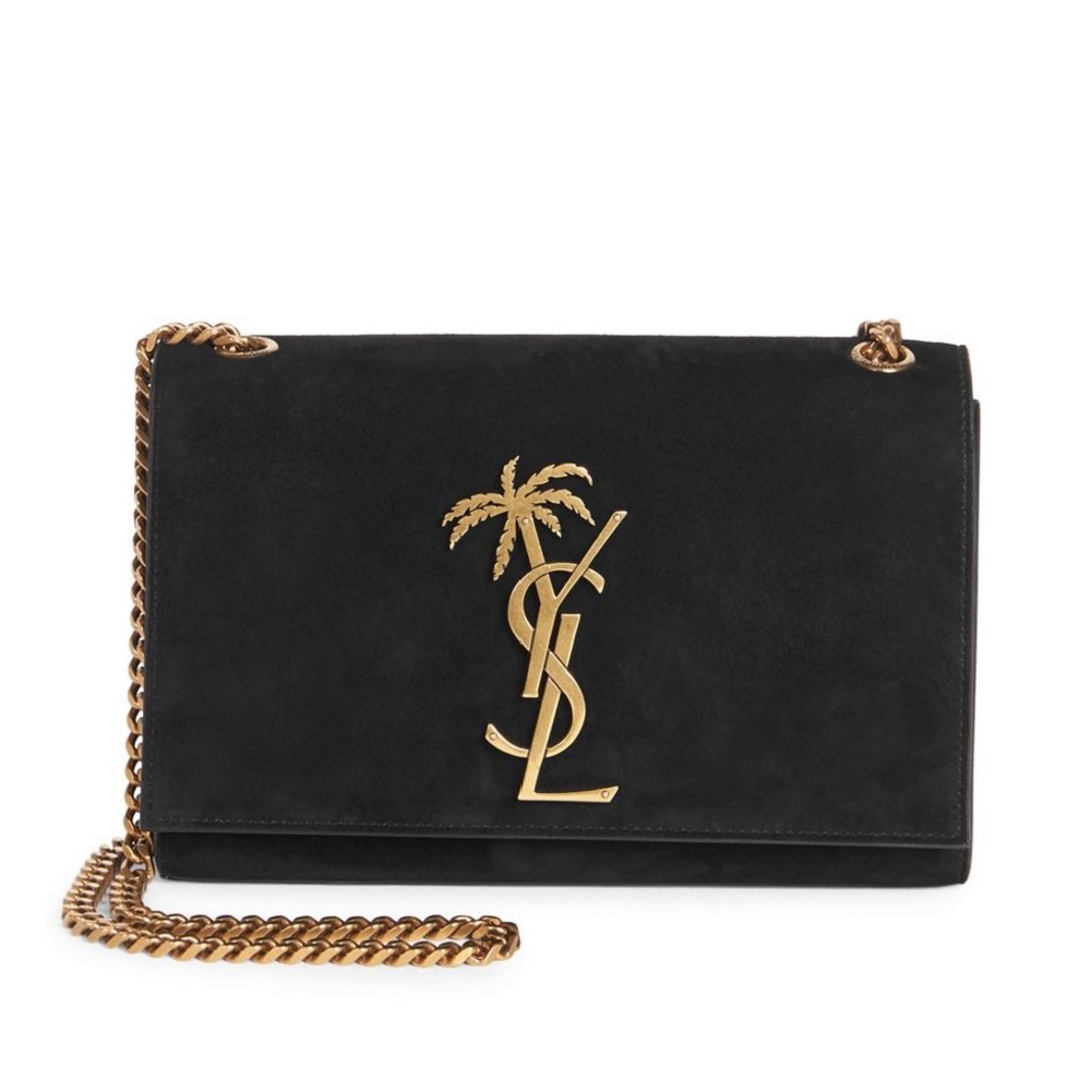 YSL Small Kate suede bag